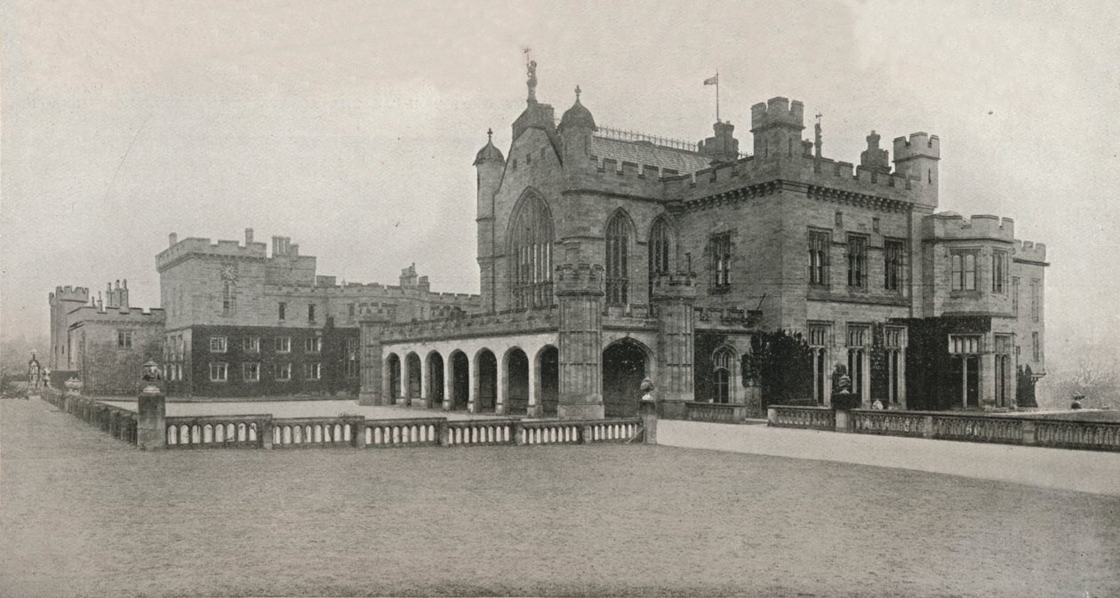 Lambton Castle, Durham, sæde for Rt. Hon. Jarlen af Durham, c1913 af Unbekannt