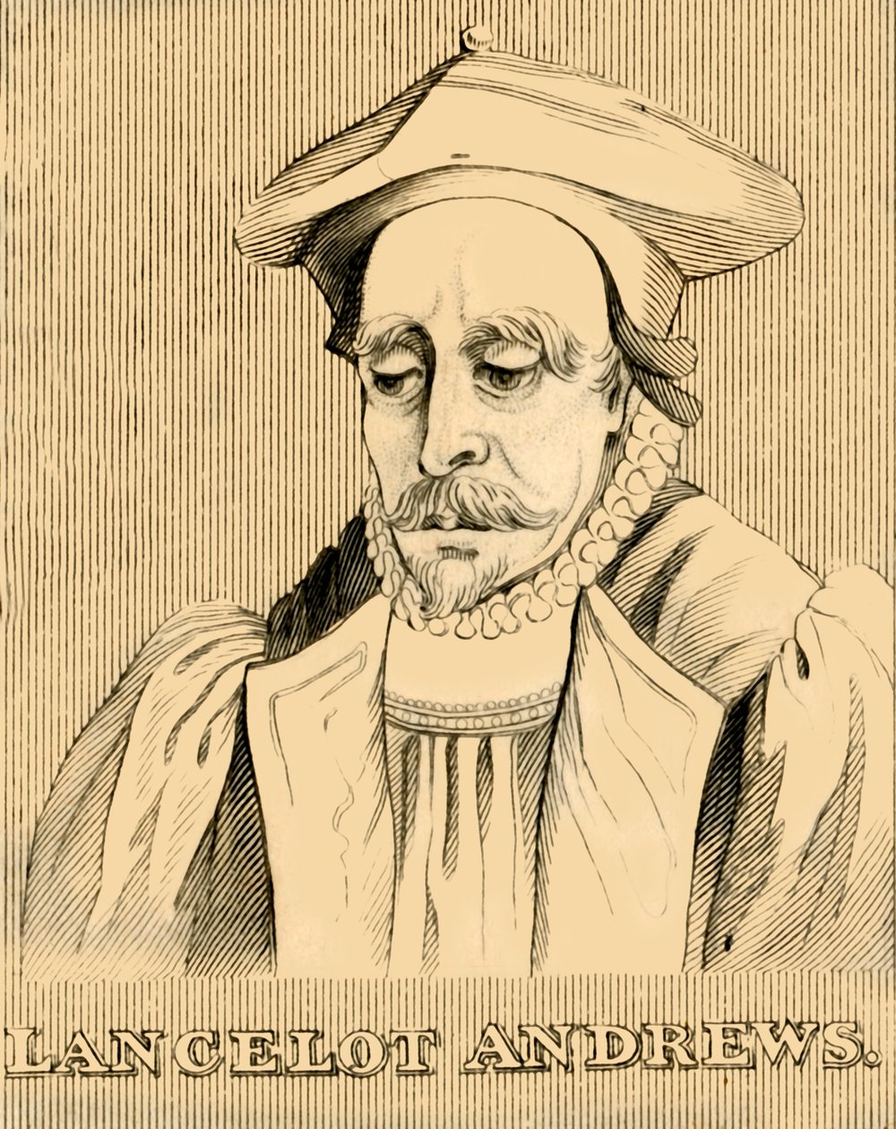 Lancelot Andrewes, 1555-1626, 1830. af Unbekannt