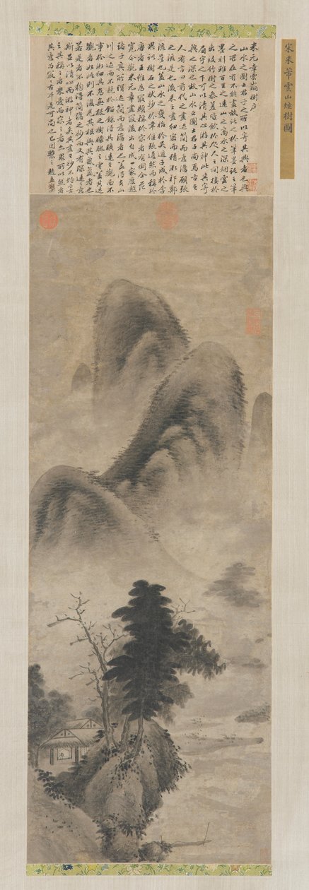 Landskab, Ming-dynastiet, 1368-1644. af Unbekannt