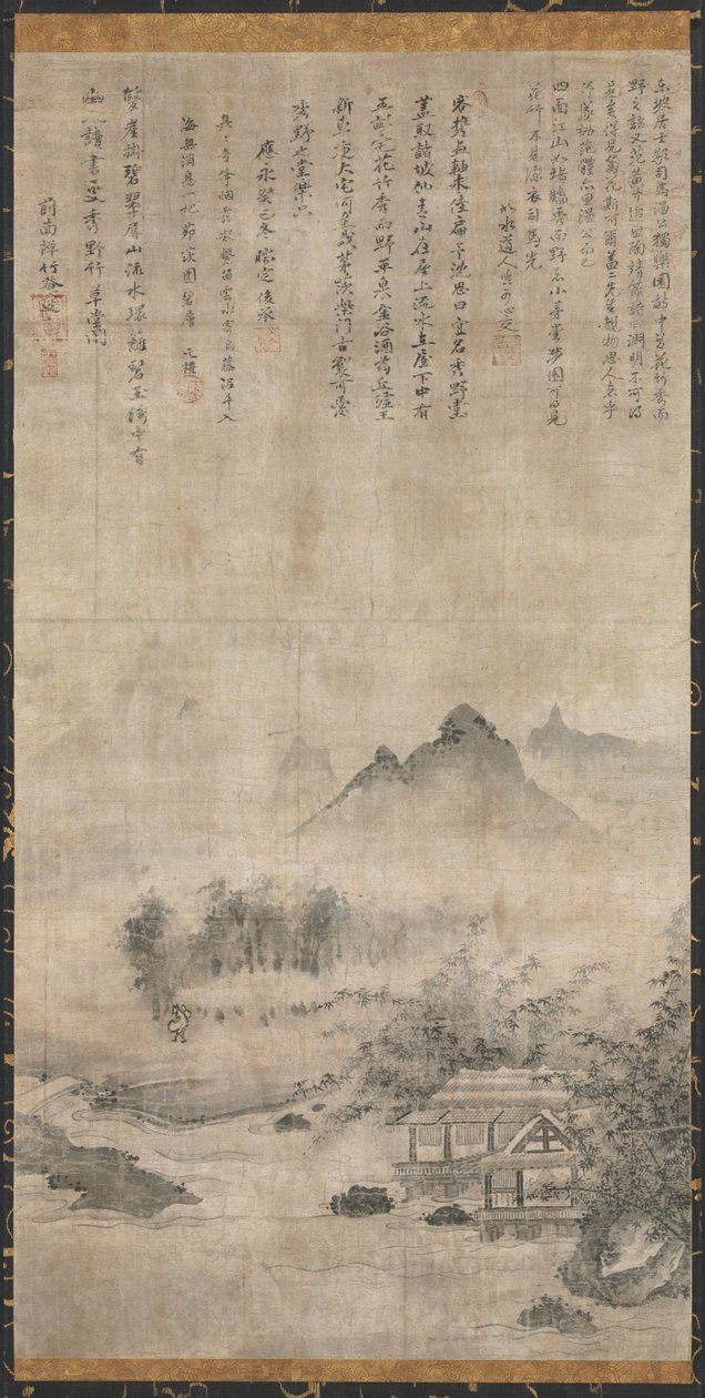 Landskab, ca. 1414. af Unbekannt