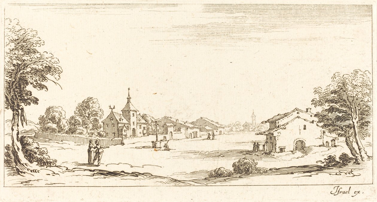 Landskab, i eller efter 1635. af Unbekannt