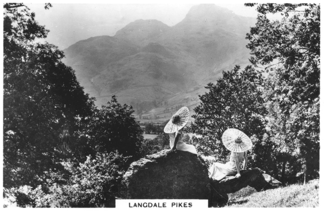 Langdale Pikes, Cumbria, 1936 af Unbekannt