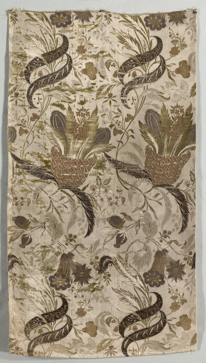 Stort blomstermotiv, 1830-1899. af Unbekannt