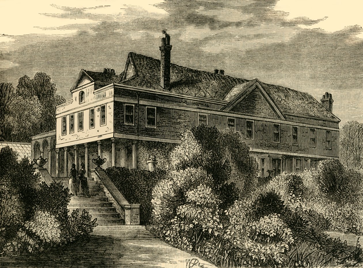 Lauderdale House, i 1820, c1876. af Unbekannt