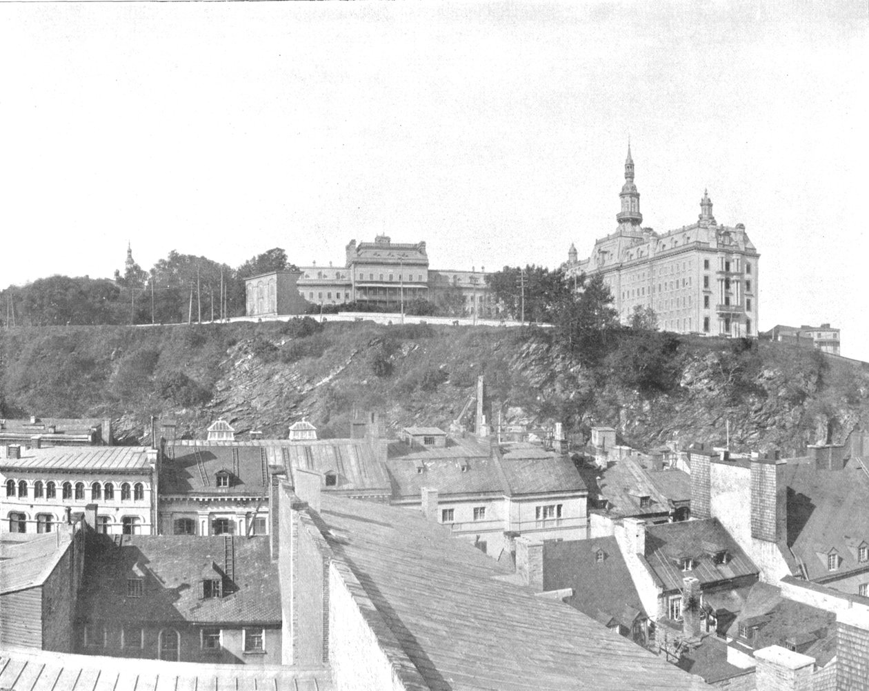 Laval University Buildings, City of Quebec, Canada, c1900. af Unbekannt