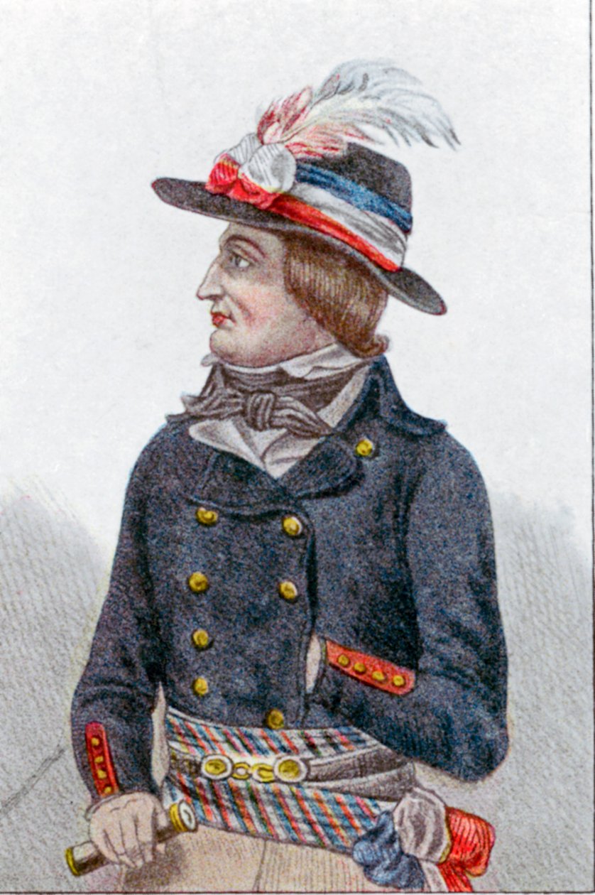 Lazare Nicolas Marguerite Carnot, fransk revolutionær af Unbekannt