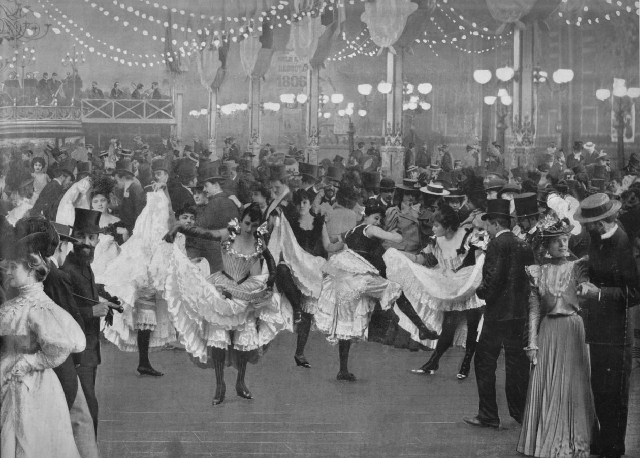 Moulin Rouge Ball, 1900 af Unbekannt