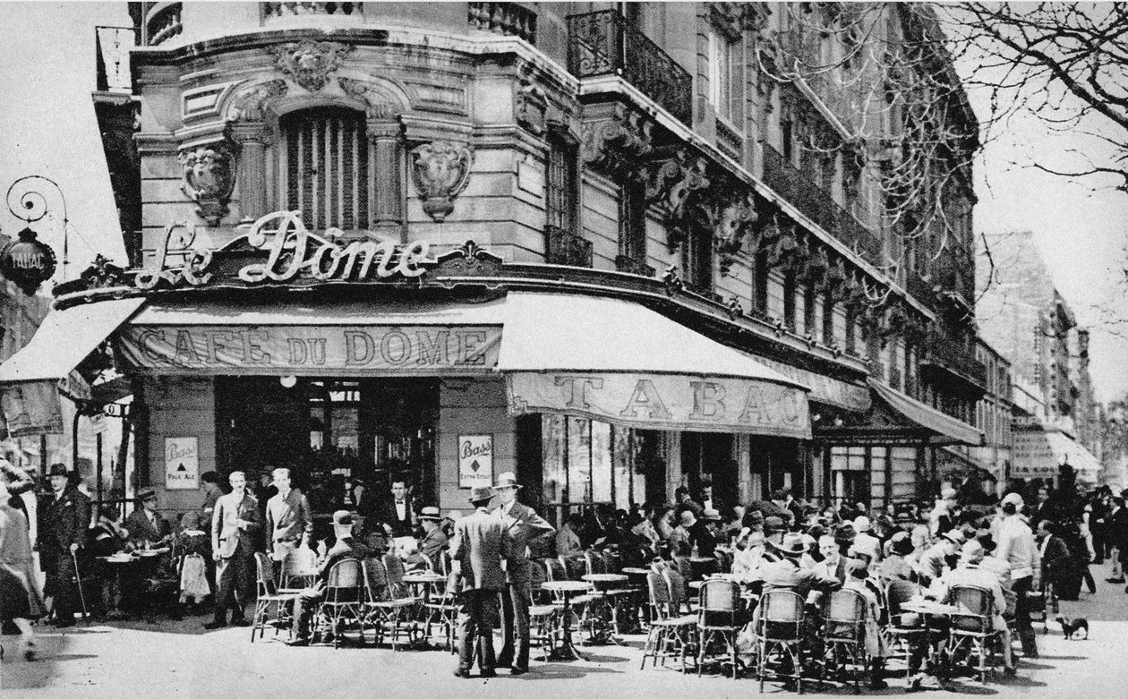 The Dome, Boulevard du Montparnasse. af Unbekannt