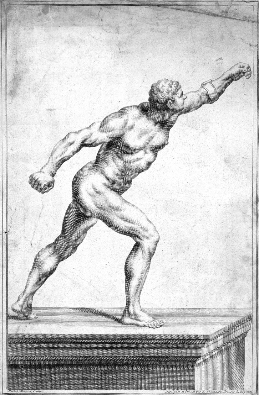 Gladiatoren, c1717 af Unbekannt