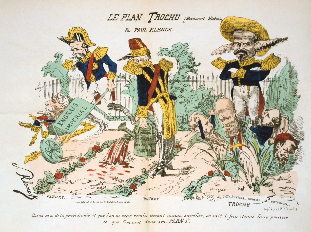 Le Plan Trochu, 1870-1871 af Unbekannt