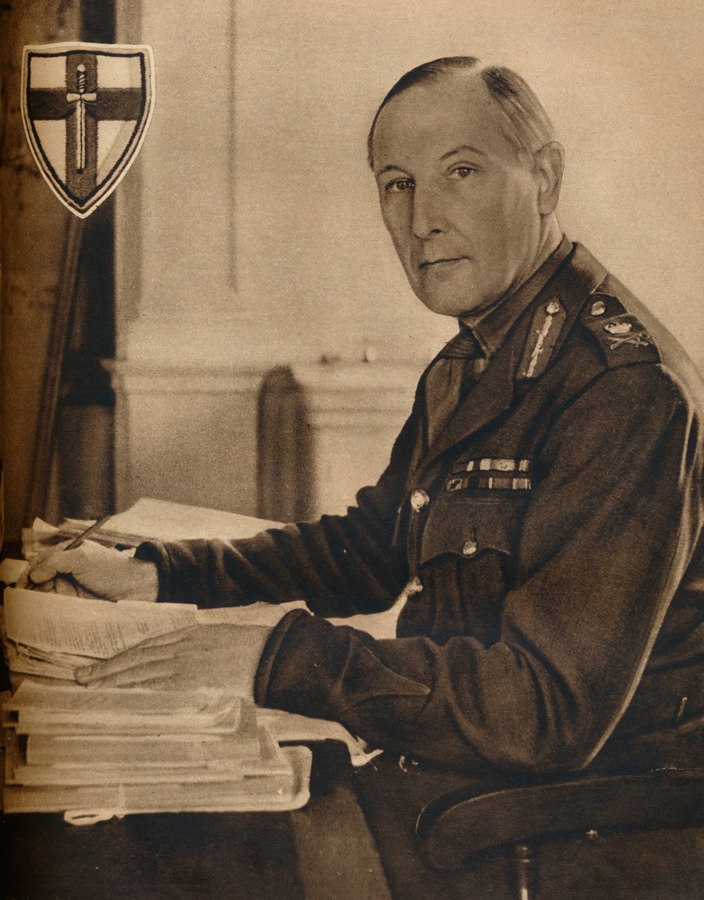 Leder af Britains Crusaders, 1942 af Unbekannt