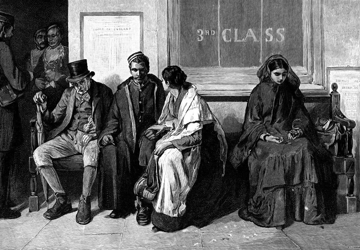Hjemrejse, 1882 af Unbekannt