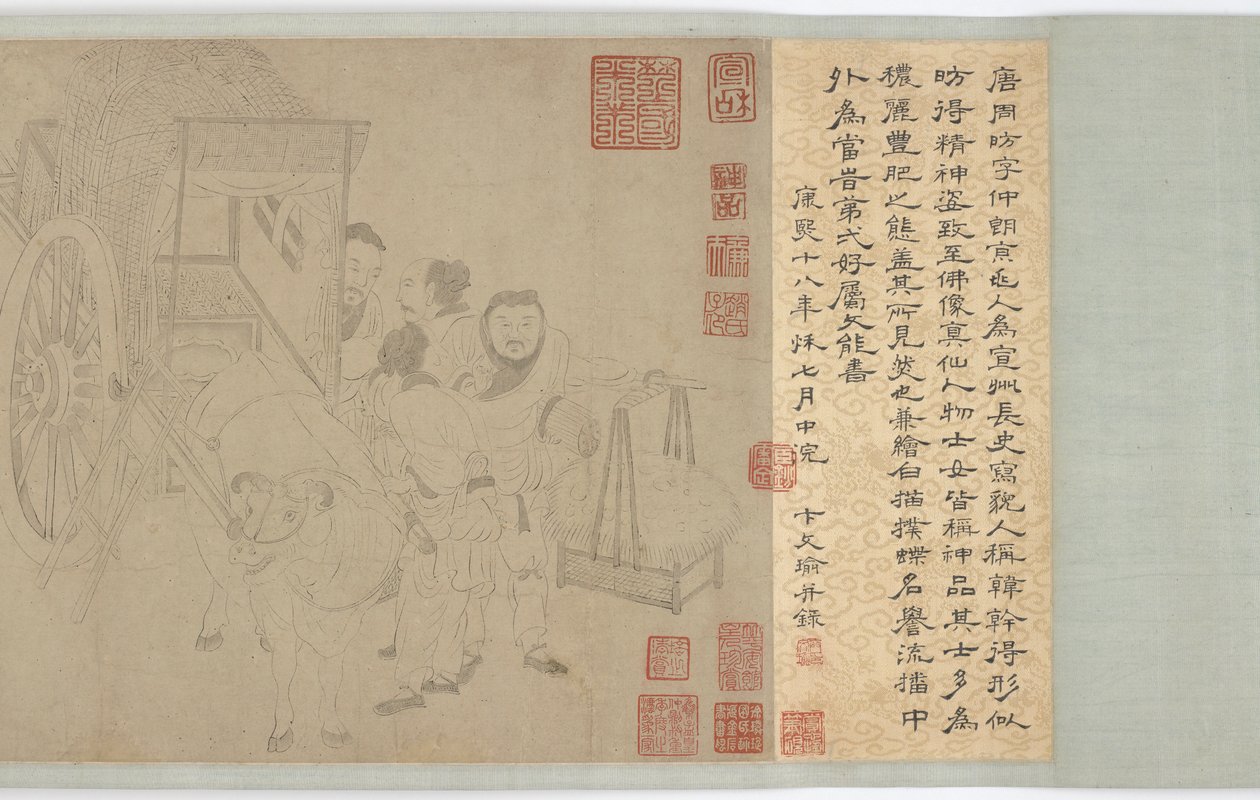 Efterlader kalven, Ming-dynastiet, 1500-tallet. af Unbekannt