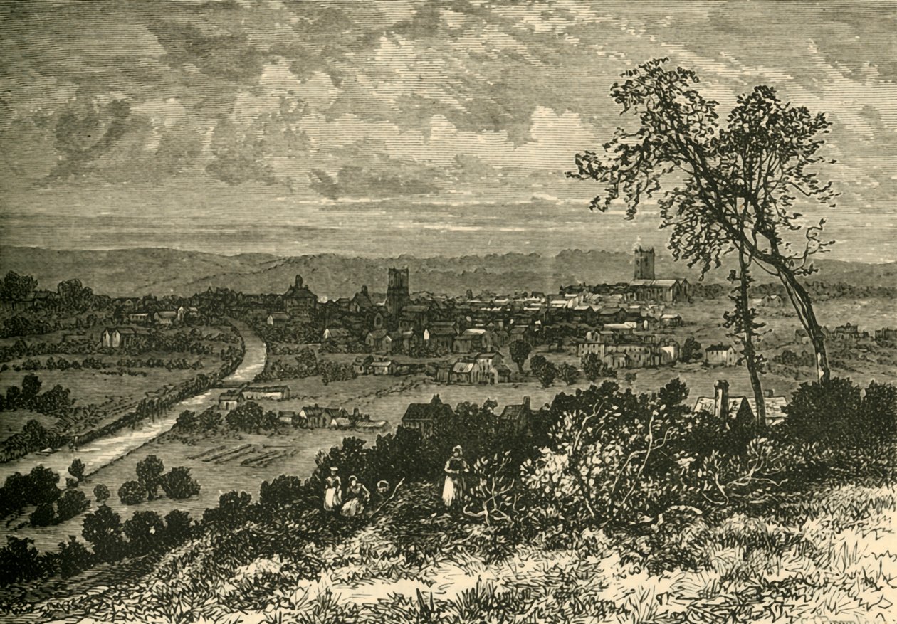 Leeds i den tidlige del af det attende århundrede, 1898. af Unbekannt