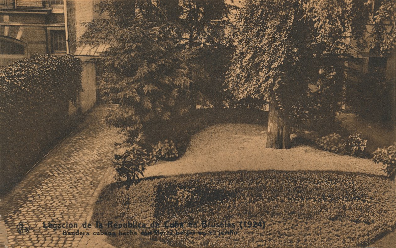 Legationen af ​​Republikken Cuba i Bruxelles, den cubanske ambassade i Bruxelles, c1924 af Unbekannt