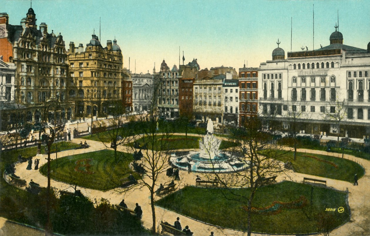 Leicester Square, London, c1910. af Unbekannt