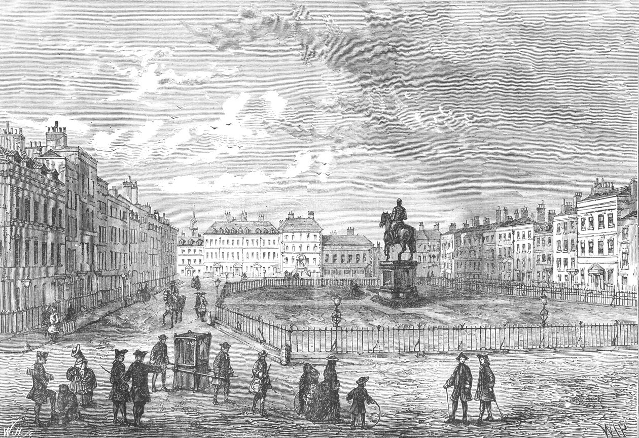Leicester Square, c1750 1897 af Unbekannt