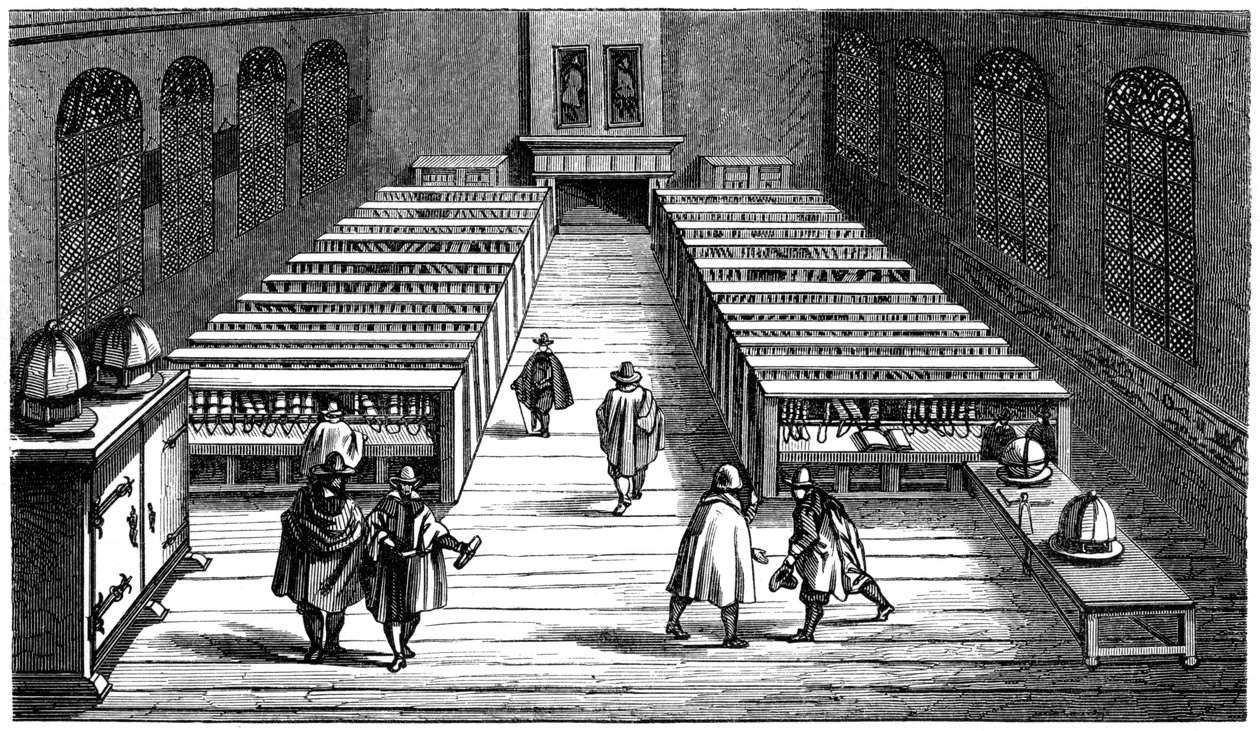 Leiden Universitets offentlige bibliotek, Leiden Leyden, 1614 1849 af Unbekannt