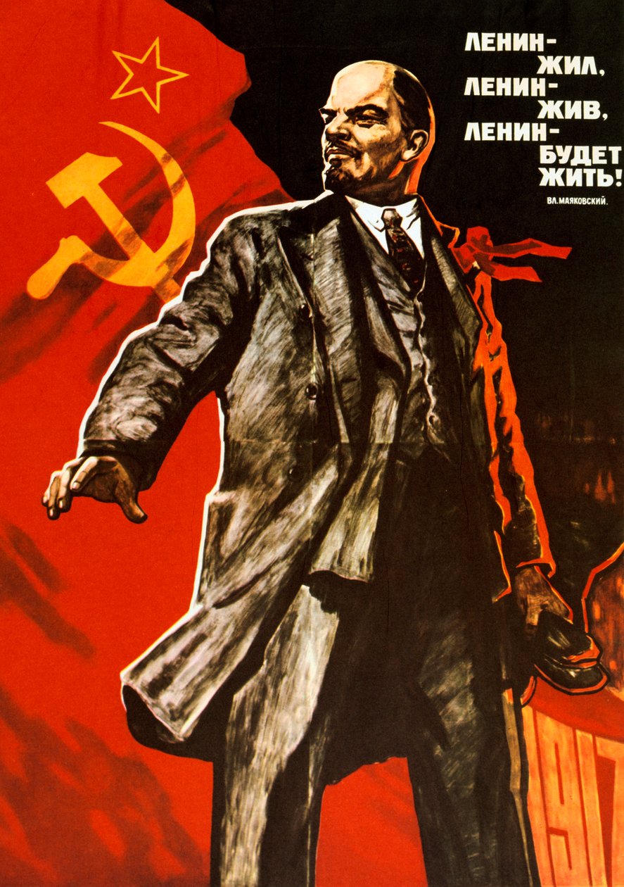 Lenin levede, Lenin er i live, Lenin vil leve, 1965 af Unbekannt