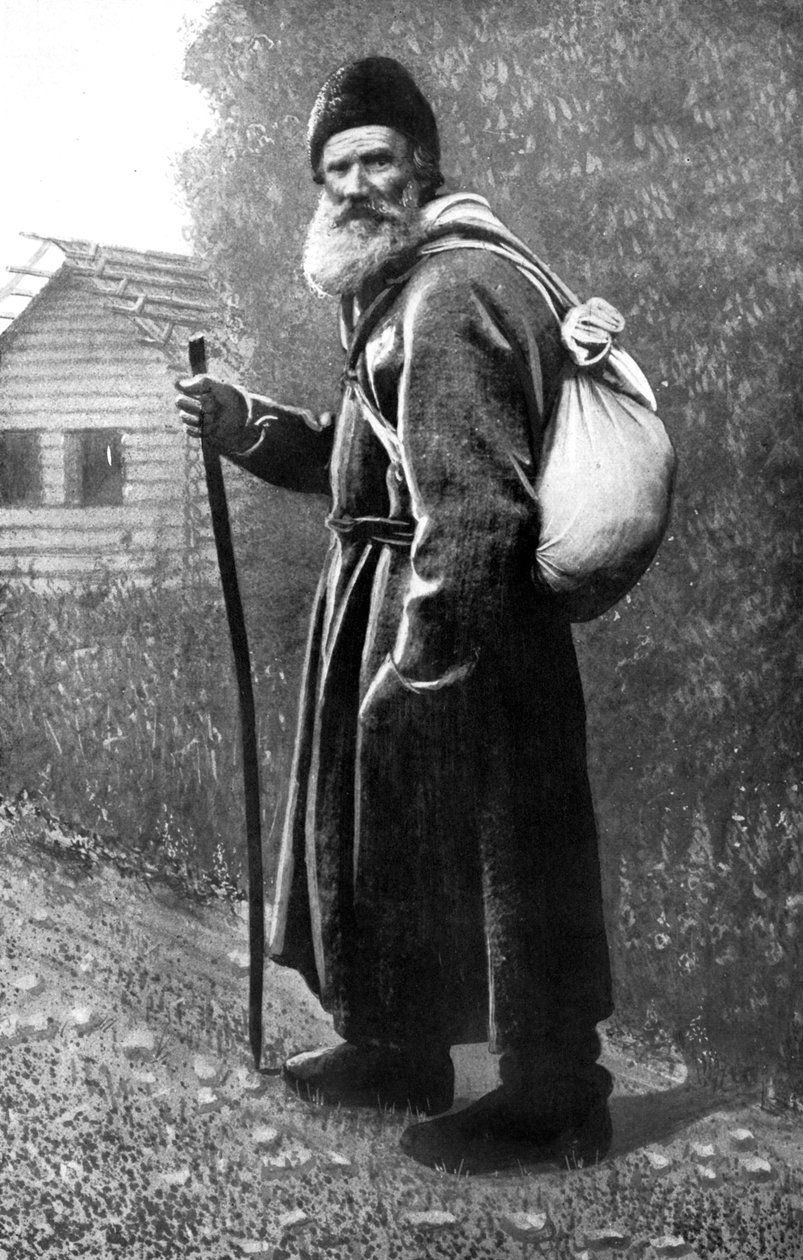 Leo Tolstoy 1828-1910, russisk forfatter og filosof, 1926 af Unbekannt