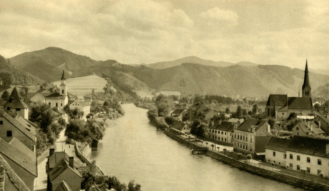 Leoben, Steiermark, Østrig, c1935. af Unbekannt