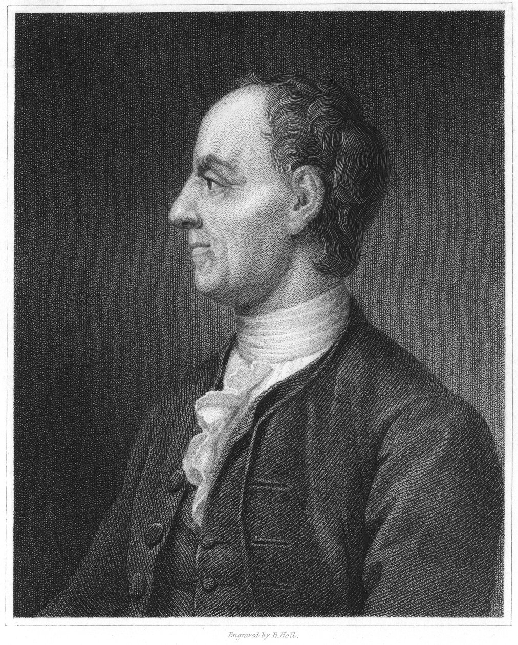 Leonhard Euler 1707-1783, schweizisk matematiker, 1835 af Unbekannt