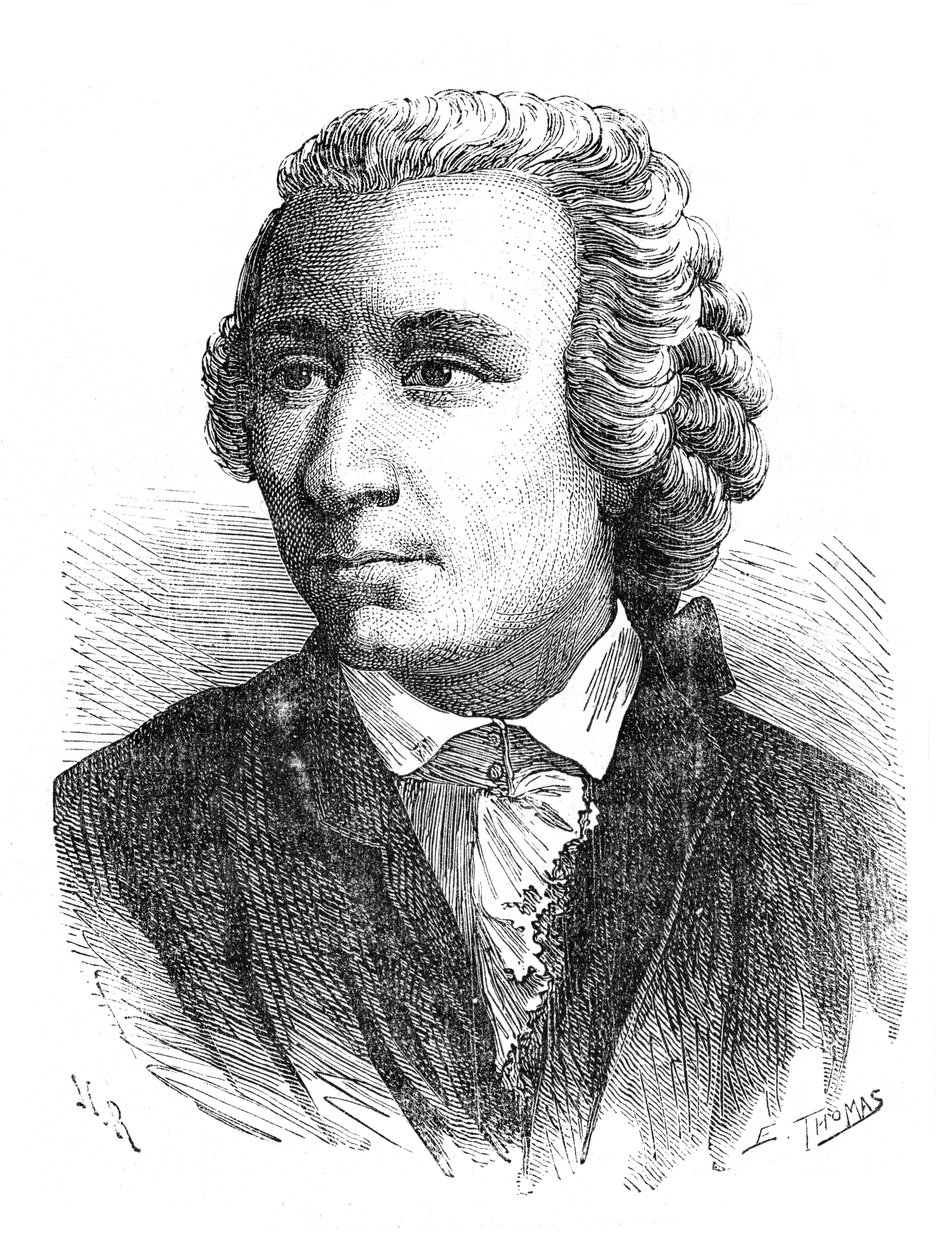 Leonhard Euler, schweizisk matematiker fra det 18. århundrede, 1874 af Unbekannt