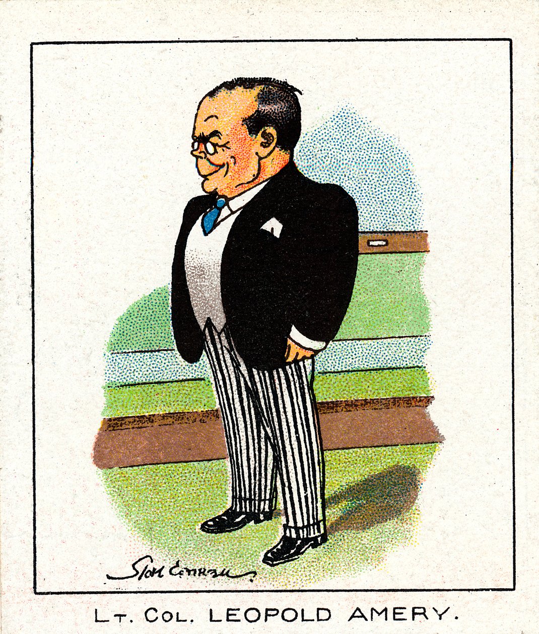 Leopold Charles Maurice Stennett Amery 1873-1955, engelsk konservativ politiker, 1929 af Unbekannt