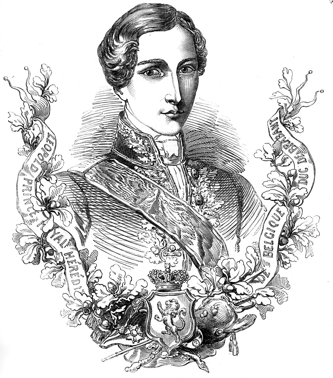 Leopold II 1797-1870, storhertug af Toscana, ca. 1800-tallet af Unbekannt