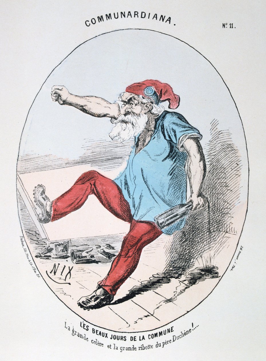 Kommunens smukke dage, 1871 af Unbekannt