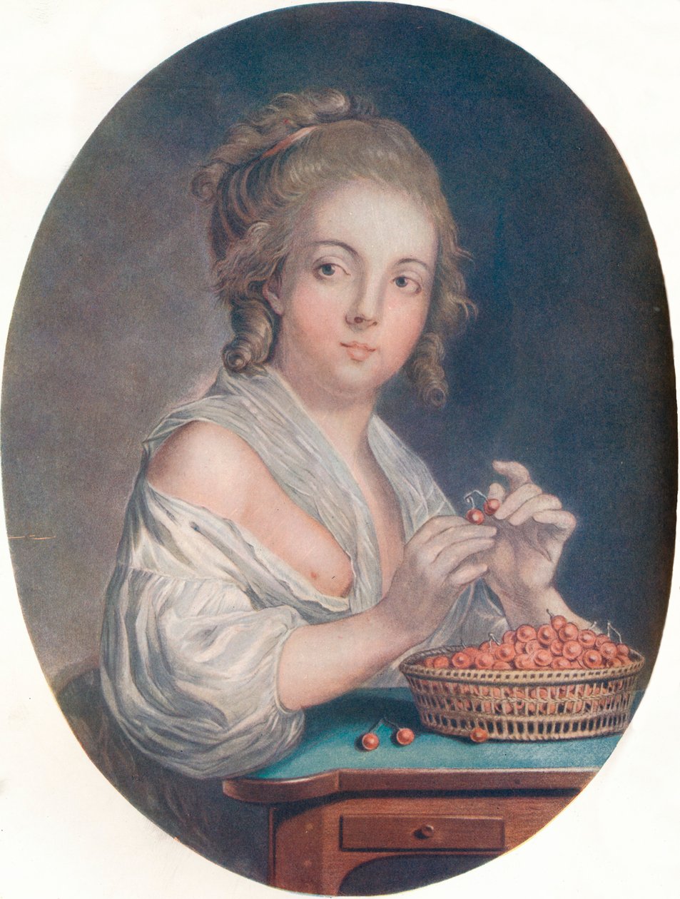 Kirsebær, c1700-tallet af Unbekannt