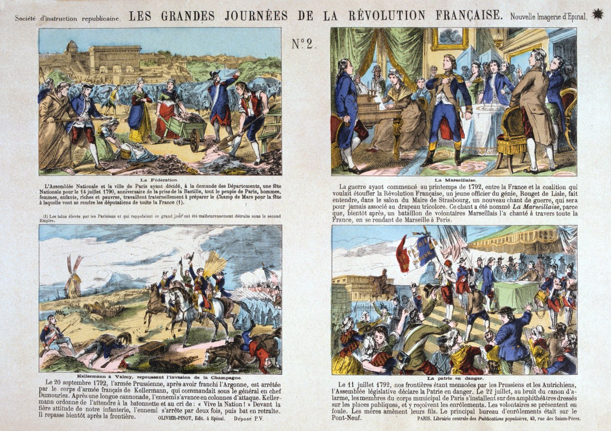 Den franske revolutions store dage, revolutionen i 1789, Frankrig af Unbekannt