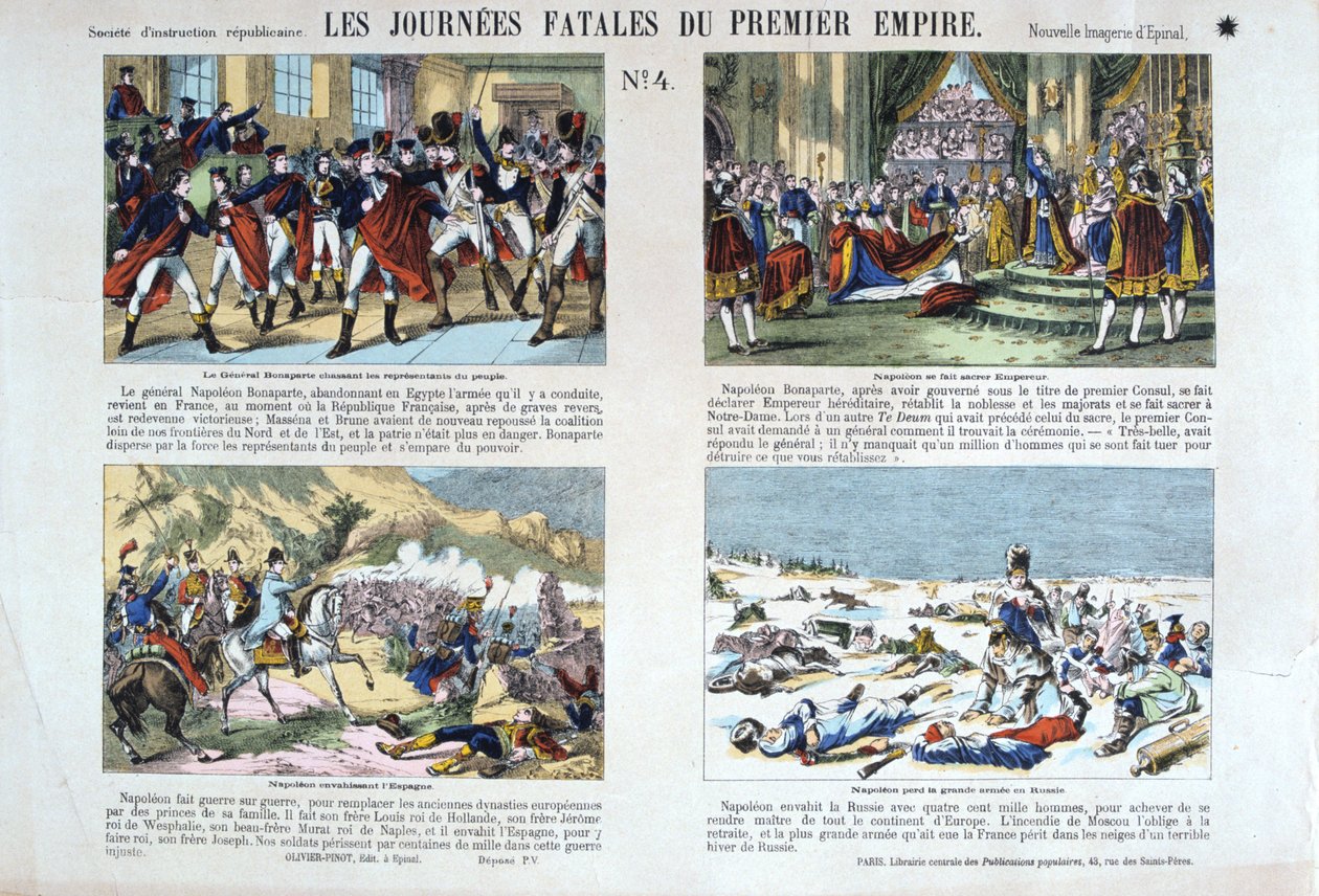 Det første imperiums fatale dage, revolutionen i 1789, Frankrig af Unbekannt