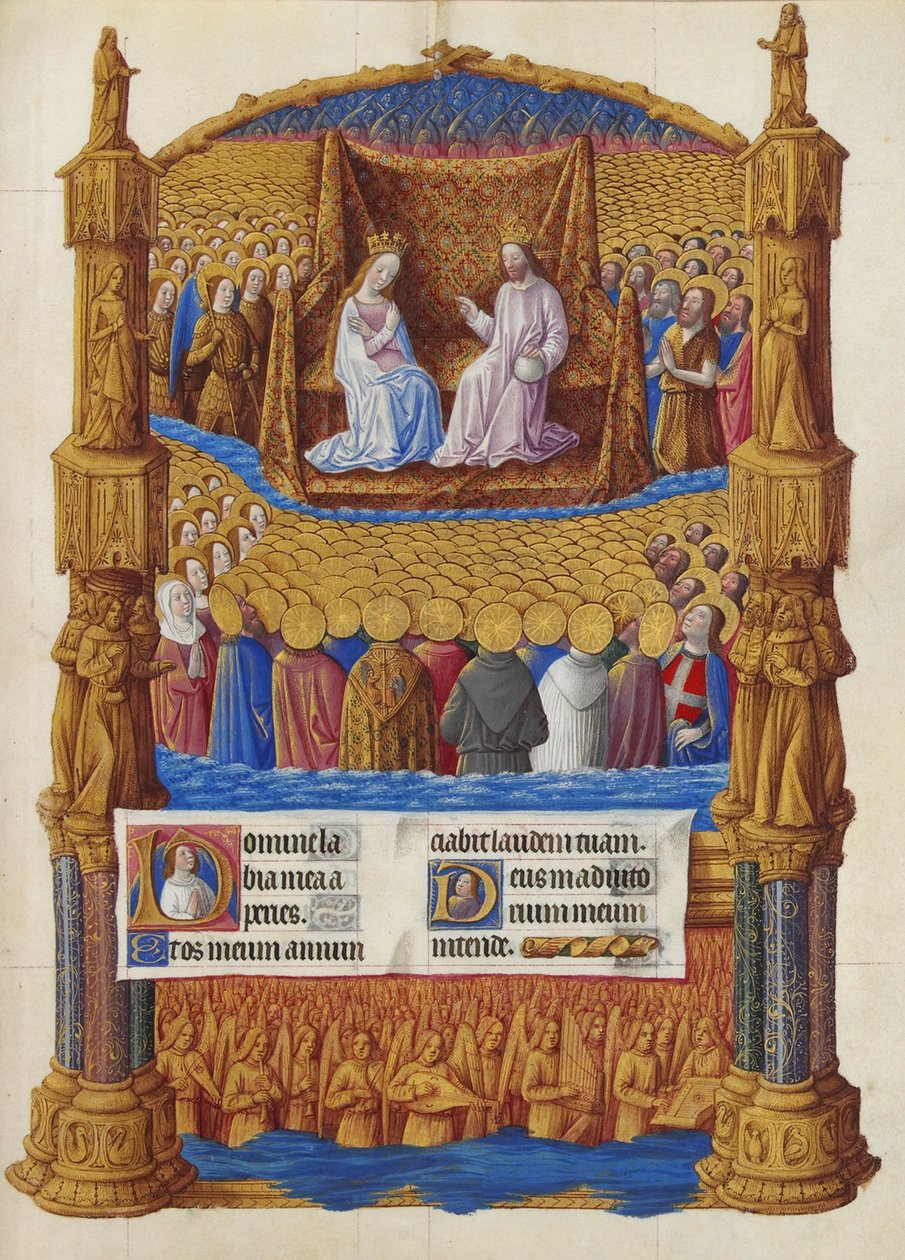 Les Très Riches Heures du Duc de Berry, Folio 126r - Paradise af Unbekannt