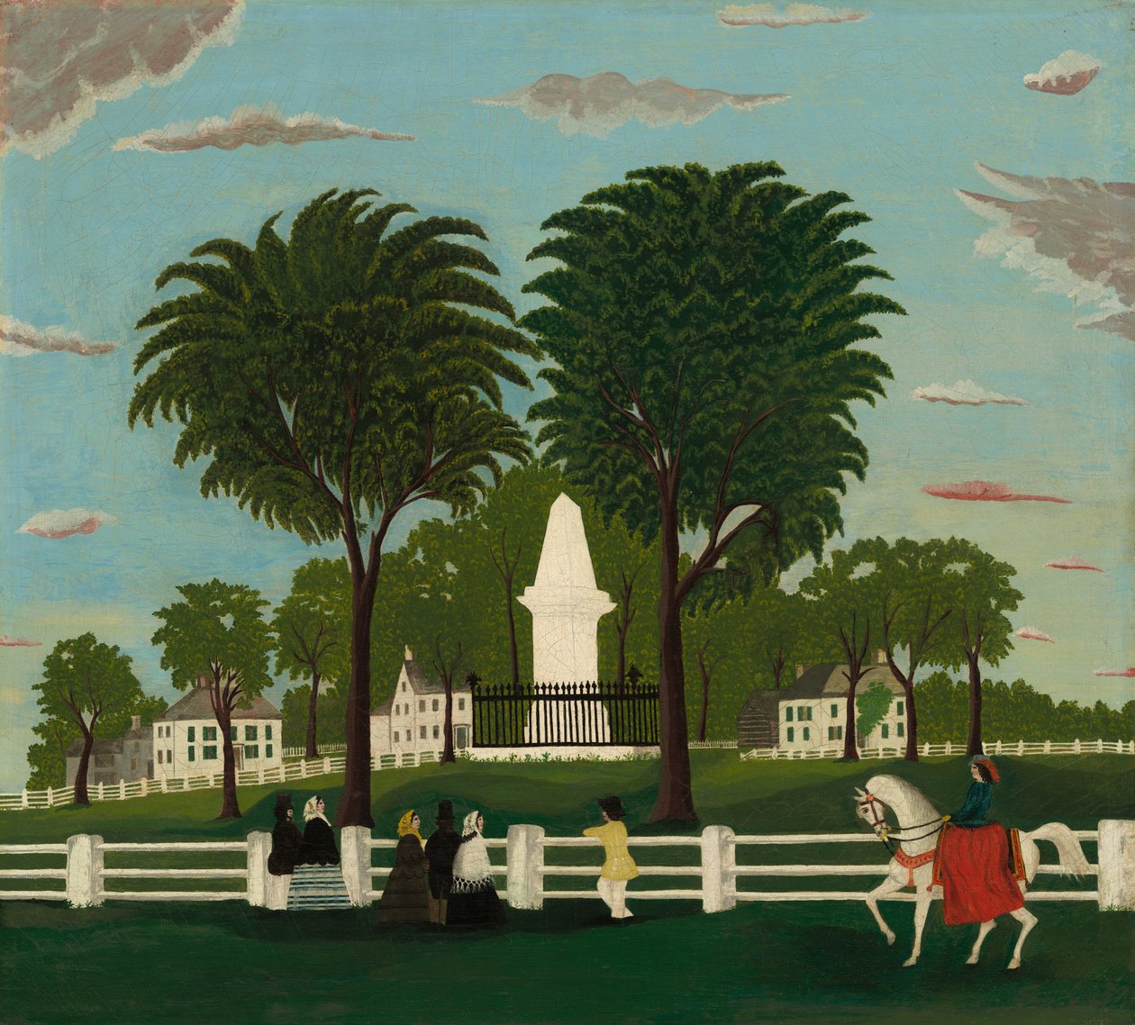 Lexington Battle Monument, 1853 eller senere. af Unbekannt