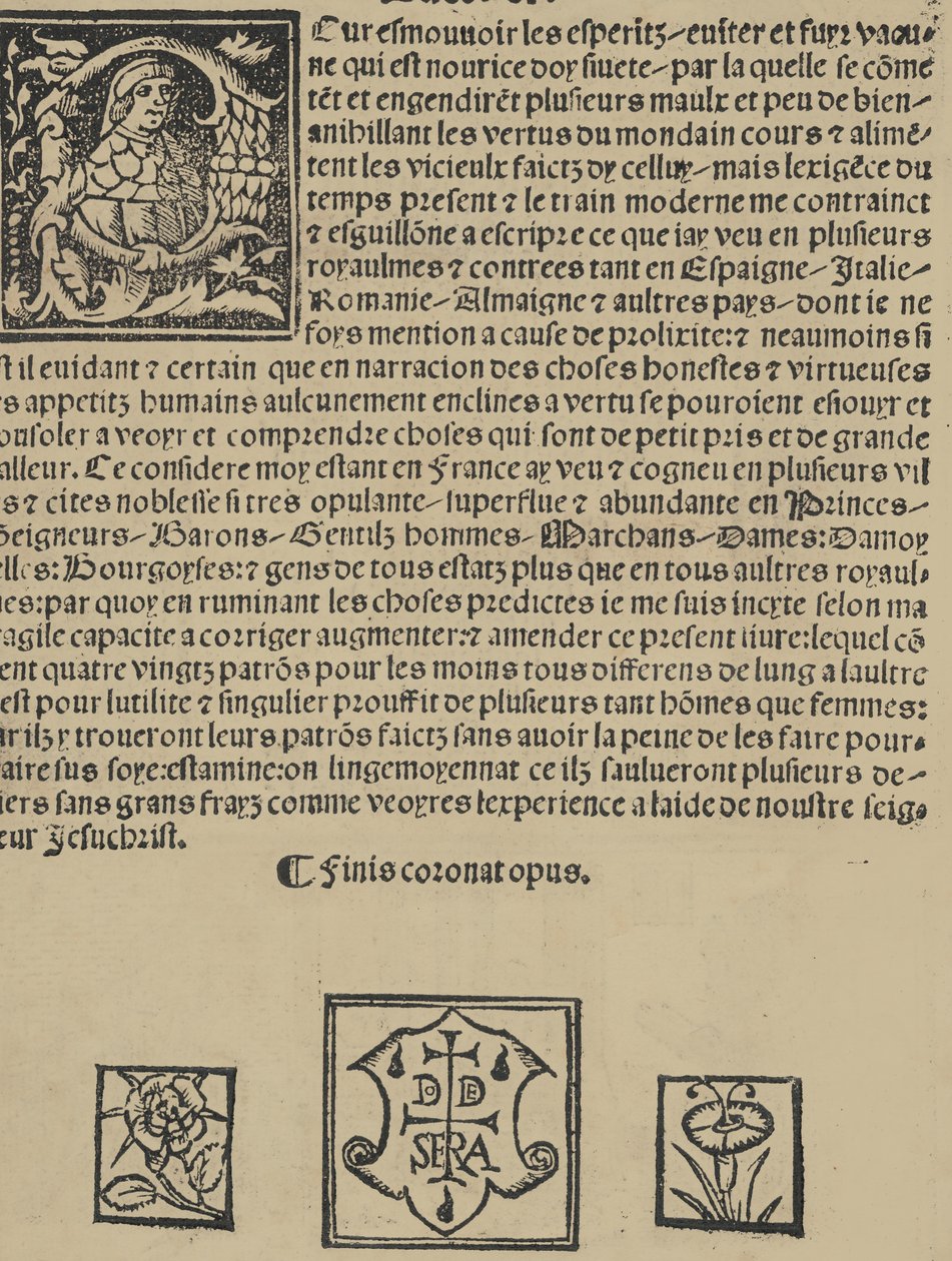 Libretto nouellamete komponeret for mester Domenico da Sera ... værk af alle s ..., 12. april 1532. af Unbekannt