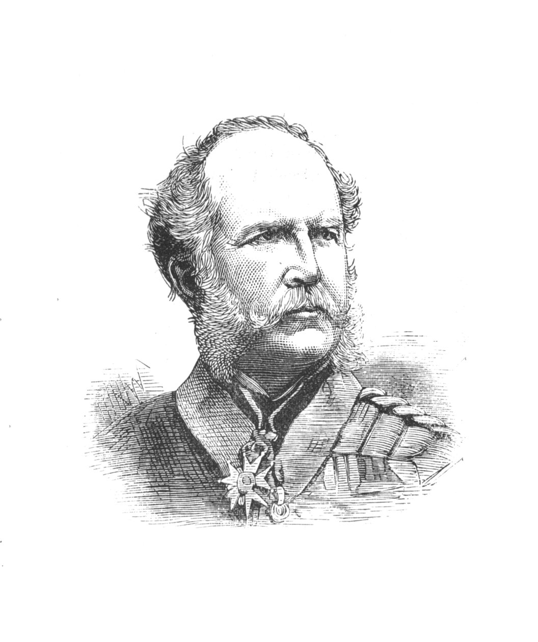 Generalløjtn., Sir John Adye, stabschef, c1882-1885 af Unbekannt