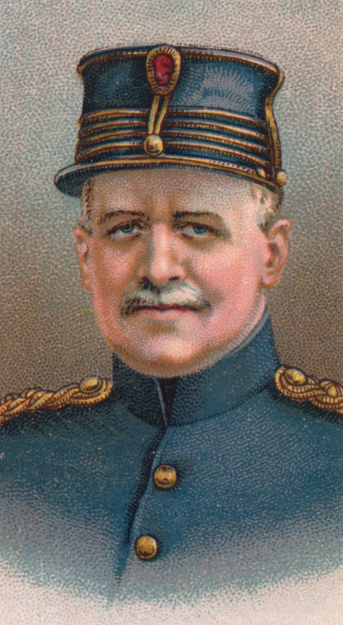 Generalløjtnant Felix Maximilien Eugene Wielemans 1863-1917, stabschef, 1917 af Unbekannt