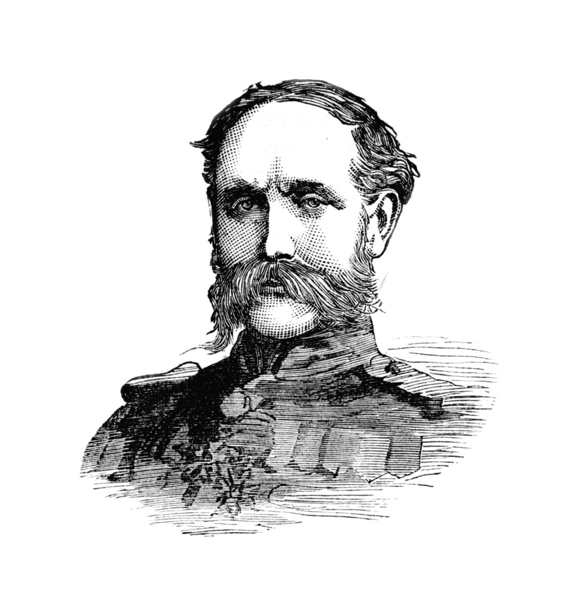 Generalløjtnant Willis, kommanderende for første division, c1882 af Unbekannt
