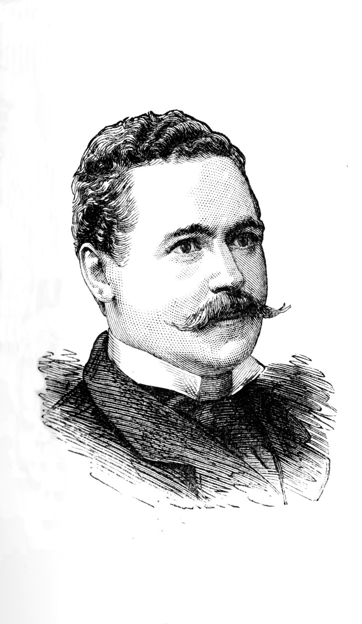 Løjtnant Melvill, c1880 af Unbekannt