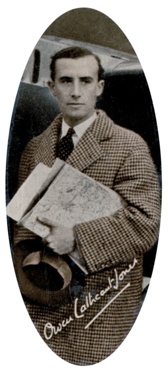Løjtnant Owen Cathcart Jones, britisk pilot, 1935 af Unbekannt