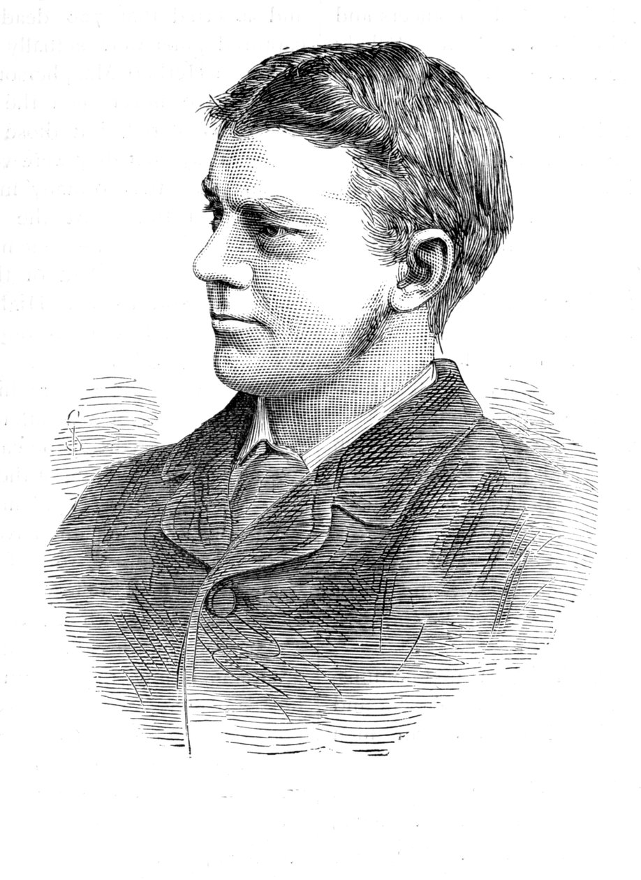 Løjtnant Wyatt Rawson, c1882 af Unbekannt