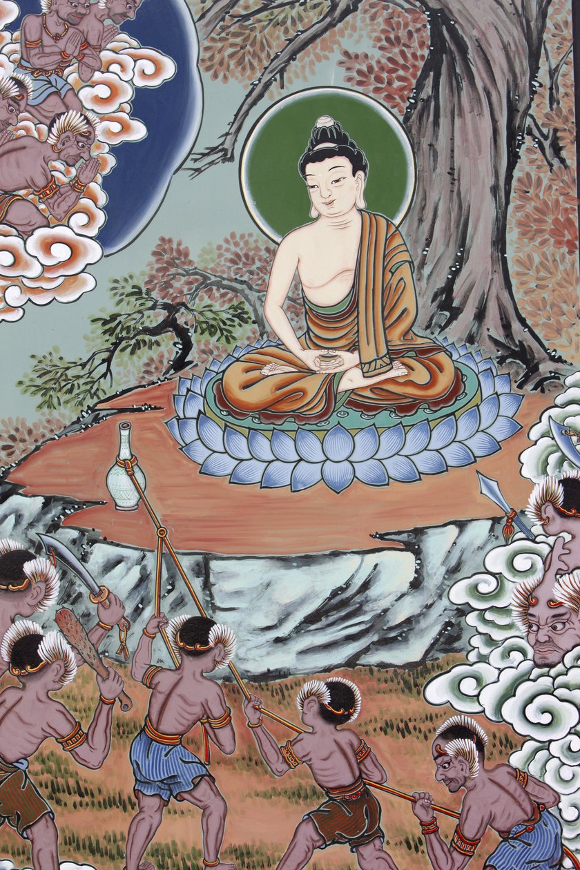 Life of Buddha Temptation and Oplysning, Seoul, Coree du Sud af Unbekannt