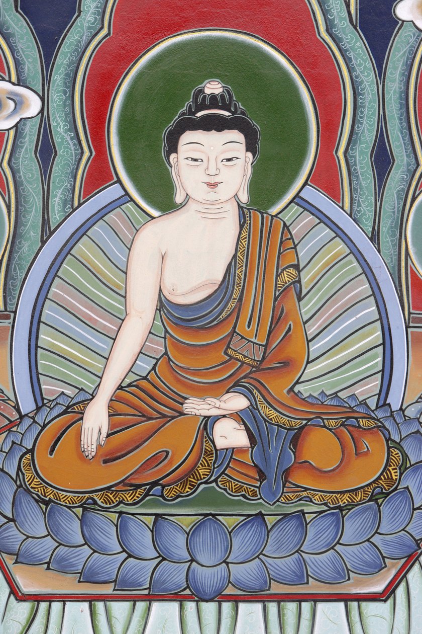 Life of Buddha Meditation holdning, Seoul, Coree du Sud af Unbekannt