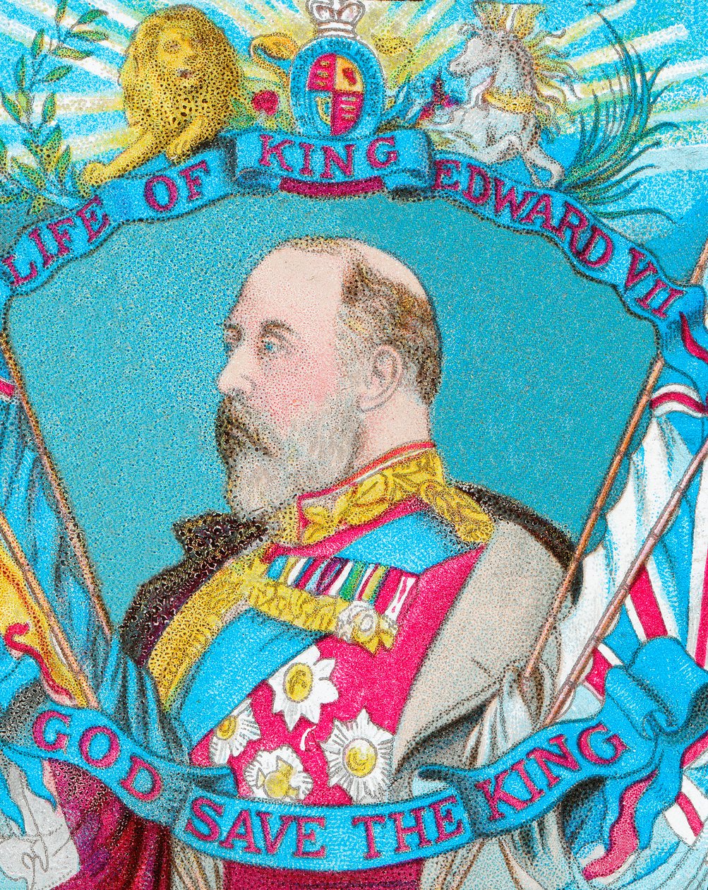 Life of King Edward VII: God Save the King, c1902 af Unbekannt