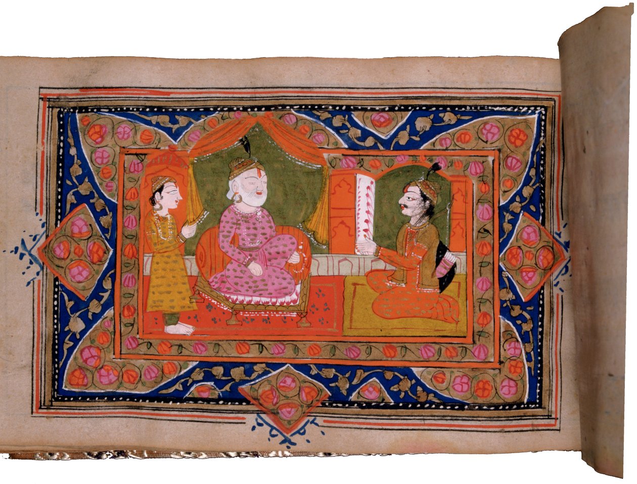 Krishnas liv, c18. - 19. århundrede af Unbekannt