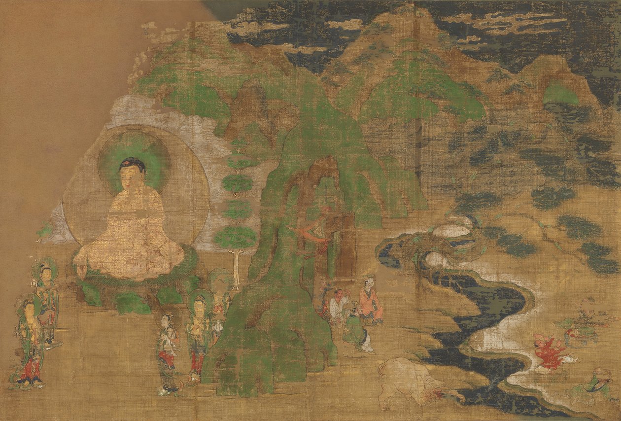 Life of the Buddha: Subjugation of Demons, begyndelsen af det 15. århundrede. af Unbekannt