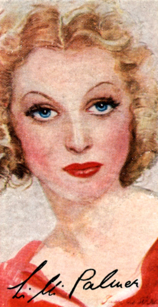Lilli Palmer, 1914-1986, tyskfødt, international skuespillerinde, 20. århundrede af Unbekannt
