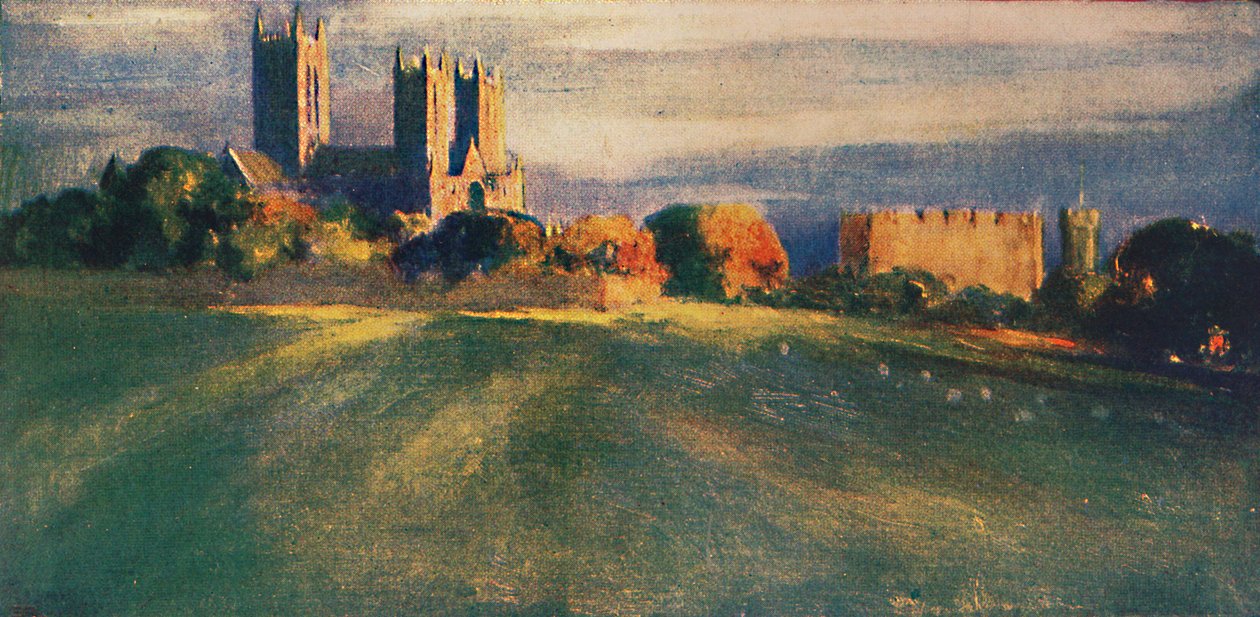 Lincoln Cathedral, 1912 af Unbekannt