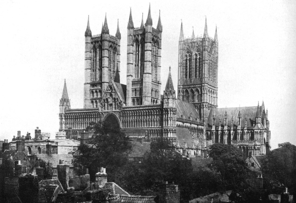 Lincoln Cathedral, 1926 af Unbekannt